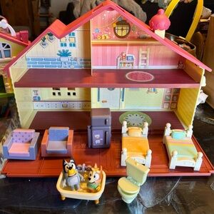 Gently used Bluey House playset